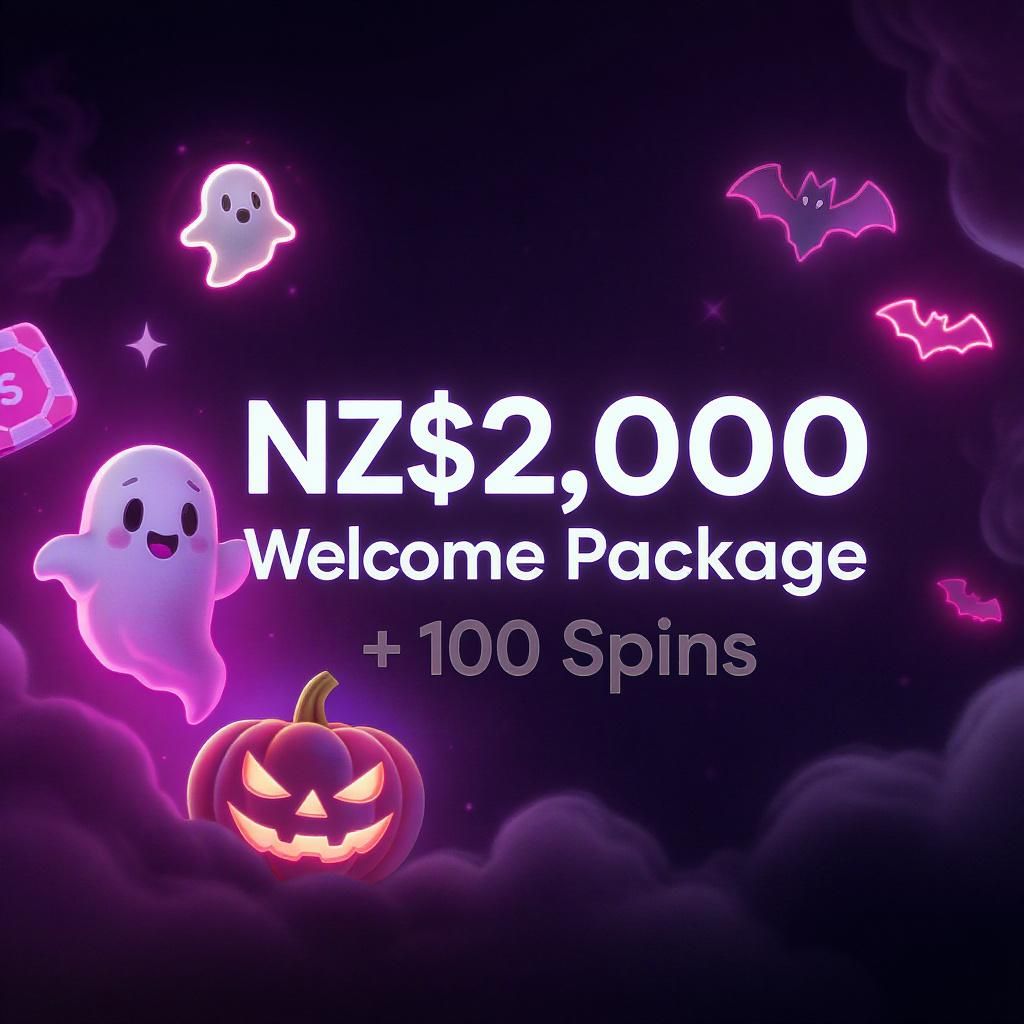 NZ$2,000 Welcome Package + 100 Spins